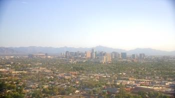 Weather camera view of Phoenix Children`s Hospital.
