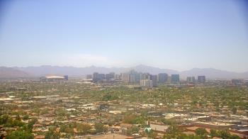 Weather camera view of Phoenix Children`s Hospital.