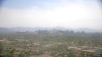 Weather camera view of Phoenix Children`s Hospital.