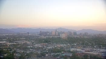 Weather camera view of Phoenix Children`s Hospital.