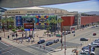 Weather camera view of Palomar Hotel.