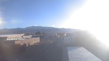 Weather camera view of Pahrump Valley HS.