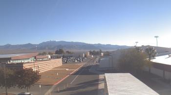 Weather camera view of Pahrump Valley HS.