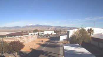 Weather camera view of Pahrump Valley HS.