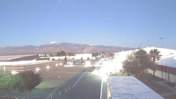 Weather camera view of Pahrump Valley HS.
