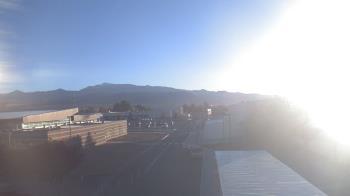 Weather camera view of Pahrump Valley HS.