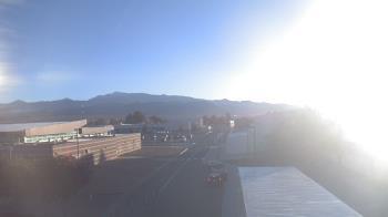 Weather camera view of Pahrump Valley HS.