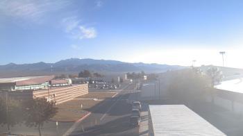Weather camera view of Pahrump Valley HS.