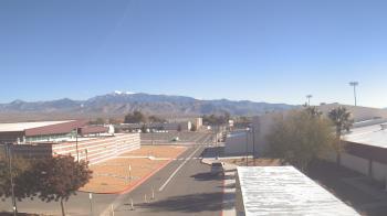 Weather camera view of Pahrump Valley HS.