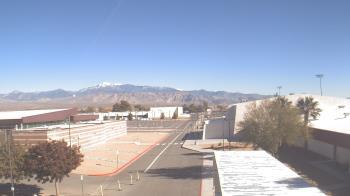 Weather camera view of Pahrump Valley HS.