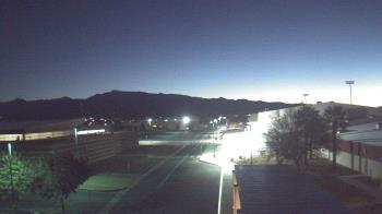 Weather camera view of Pahrump Valley HS.