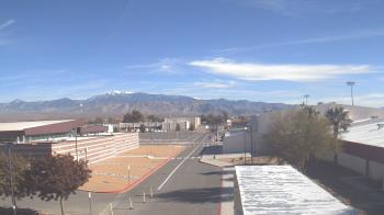 Weather camera view of Pahrump Valley HS.