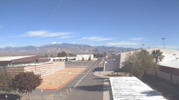 Weather camera view of Pahrump Valley HS.