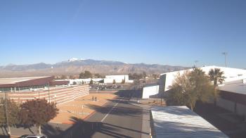 Weather camera view of Pahrump Valley HS.