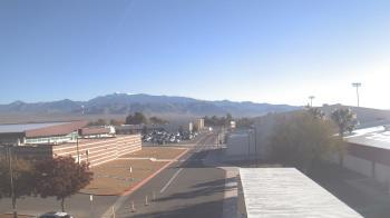 Weather camera view of Pahrump Valley HS.
