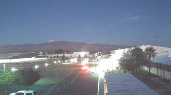 Weather camera view of Pahrump Valley HS.