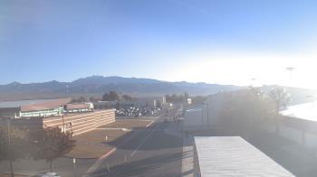 Weather camera view of Pahrump Valley HS.