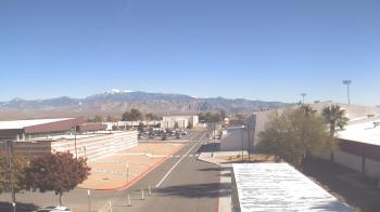 Weather camera view of Pahrump Valley HS.