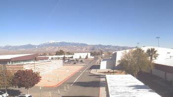 Weather camera view of Pahrump Valley HS.