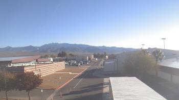 Weather camera view of Pahrump Valley HS.