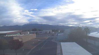 Weather camera view of Pahrump Valley HS.