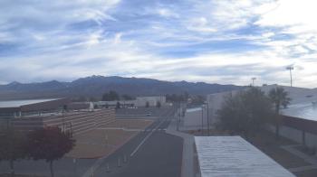 Weather camera view of Pahrump Valley HS.