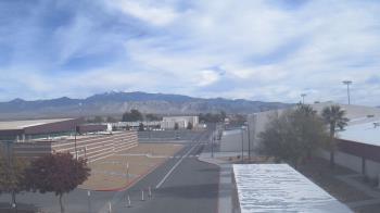 Weather camera view of Pahrump Valley HS.