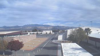 Weather camera view of Pahrump Valley HS.