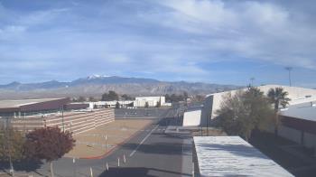 Weather camera view of Pahrump Valley HS.