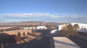 Weather camera view of Pahrump Valley HS.