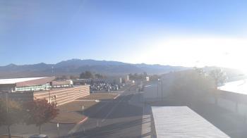 Weather camera view of Pahrump Valley HS.
