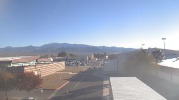 Weather camera view of Pahrump Valley HS.