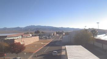 Weather camera view of Pahrump Valley HS.
