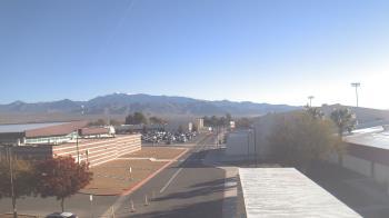 Weather camera view of Pahrump Valley HS.