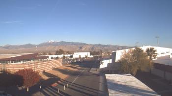 Weather camera view of Pahrump Valley HS.
