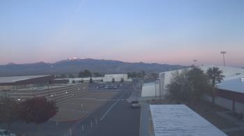 Weather camera view of Pahrump Valley HS.
