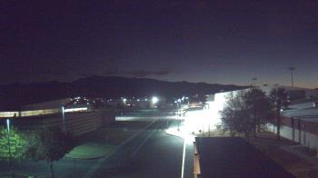 Weather camera view of Pahrump Valley HS.