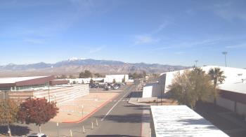 Weather camera view of Pahrump Valley HS.