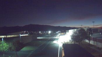 Weather camera view of Pahrump Valley HS.