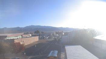 Weather camera view of Pahrump Valley HS.