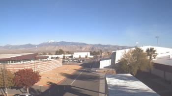 Weather camera view of Pahrump Valley HS.