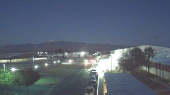 Weather camera view of Pahrump Valley HS.
