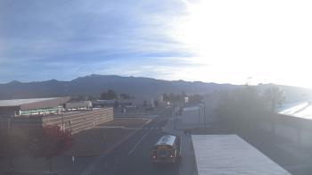 Weather camera view of Pahrump Valley HS.