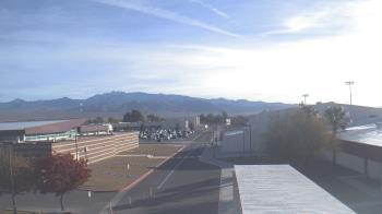 Weather camera view of Pahrump Valley HS.