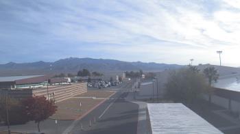 Weather camera view of Pahrump Valley HS.