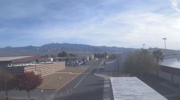 Weather camera view of Pahrump Valley HS.