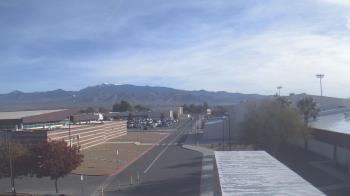 Weather camera view of Pahrump Valley HS.