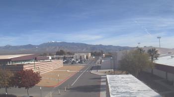 Weather camera view of Pahrump Valley HS.
