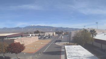 Weather camera view of Pahrump Valley HS.