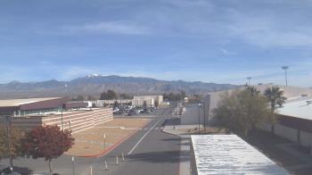 Weather camera view of Pahrump Valley HS.